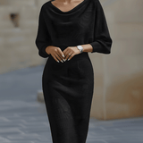 Zinta | Eleganta ikdienas midi kleita