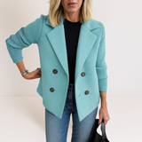 Marta - Elegants Mētelis ar Adījumu