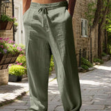 Mathis | VIEGLIE LINEN BIKSES, AR STINGU