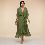 Sorena | Elegants V-veida Maxi Kleita