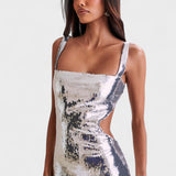 Sparkle Silver - Vakara kleita