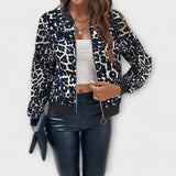 Raquel - Elegants Leoparda Mētelis