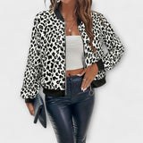 Raquel - Elegants Leoparda Mētelis