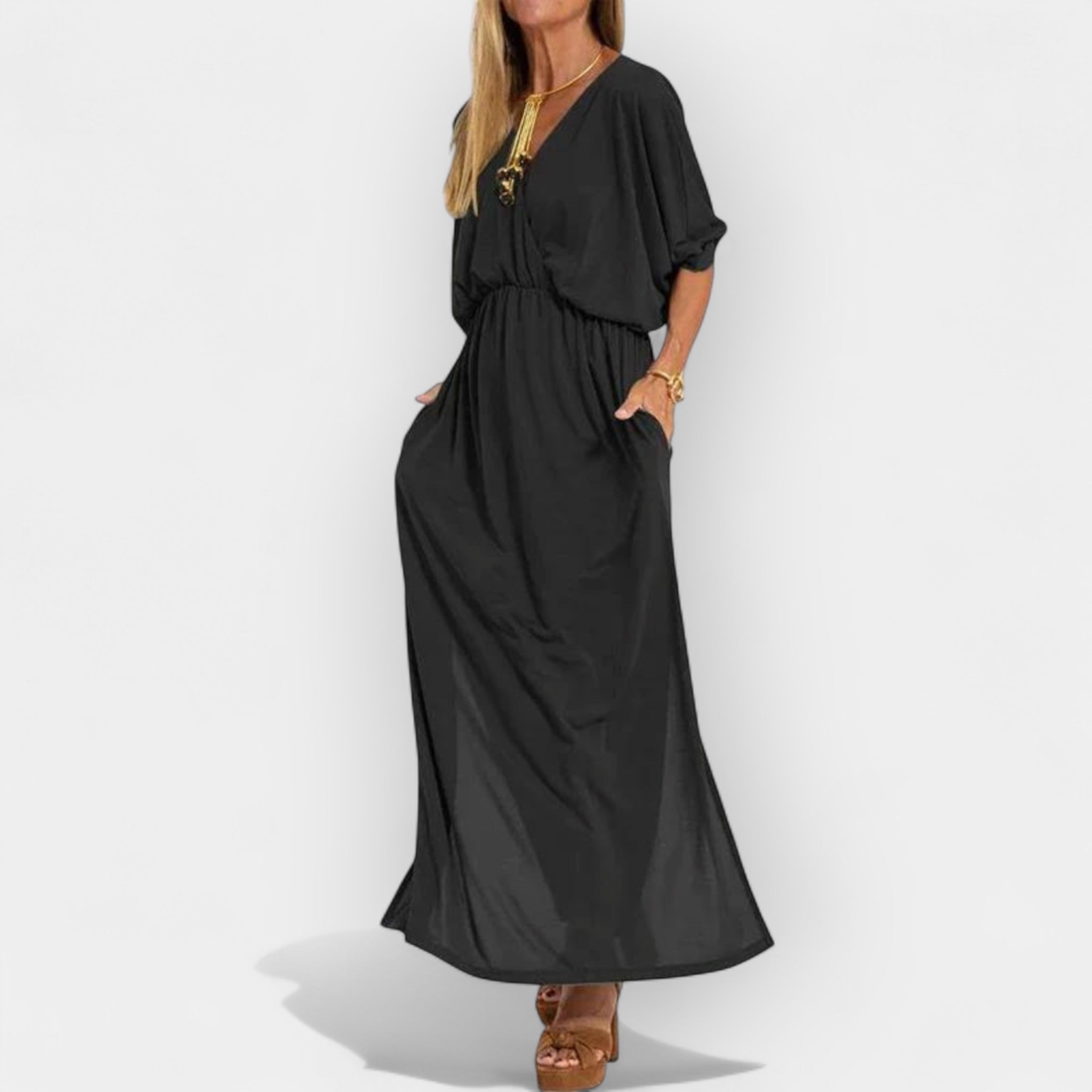 Olivia | Garā kleita retro stilā