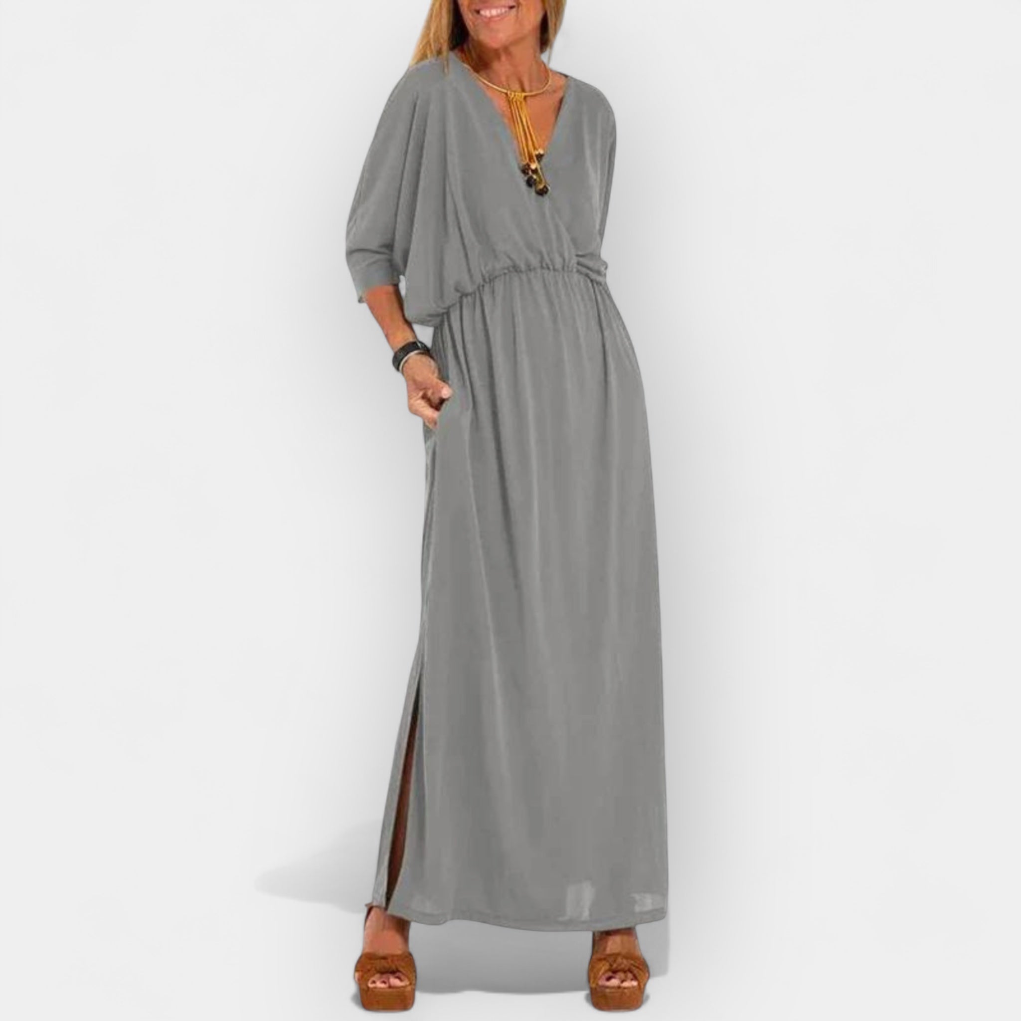 Olivia | Garā kleita retro stilā