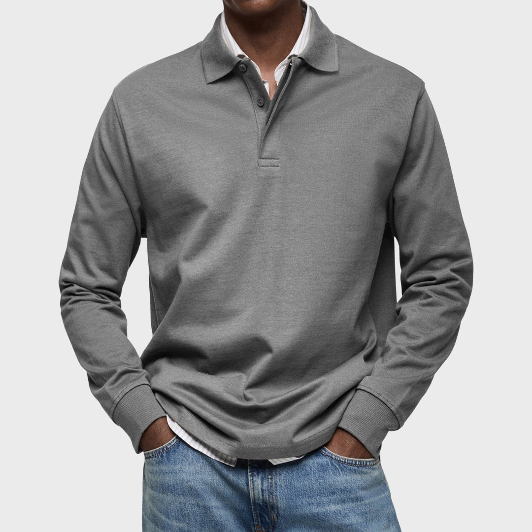 Eduardo - Luksusa Polo Ar Garām Piedurknēm