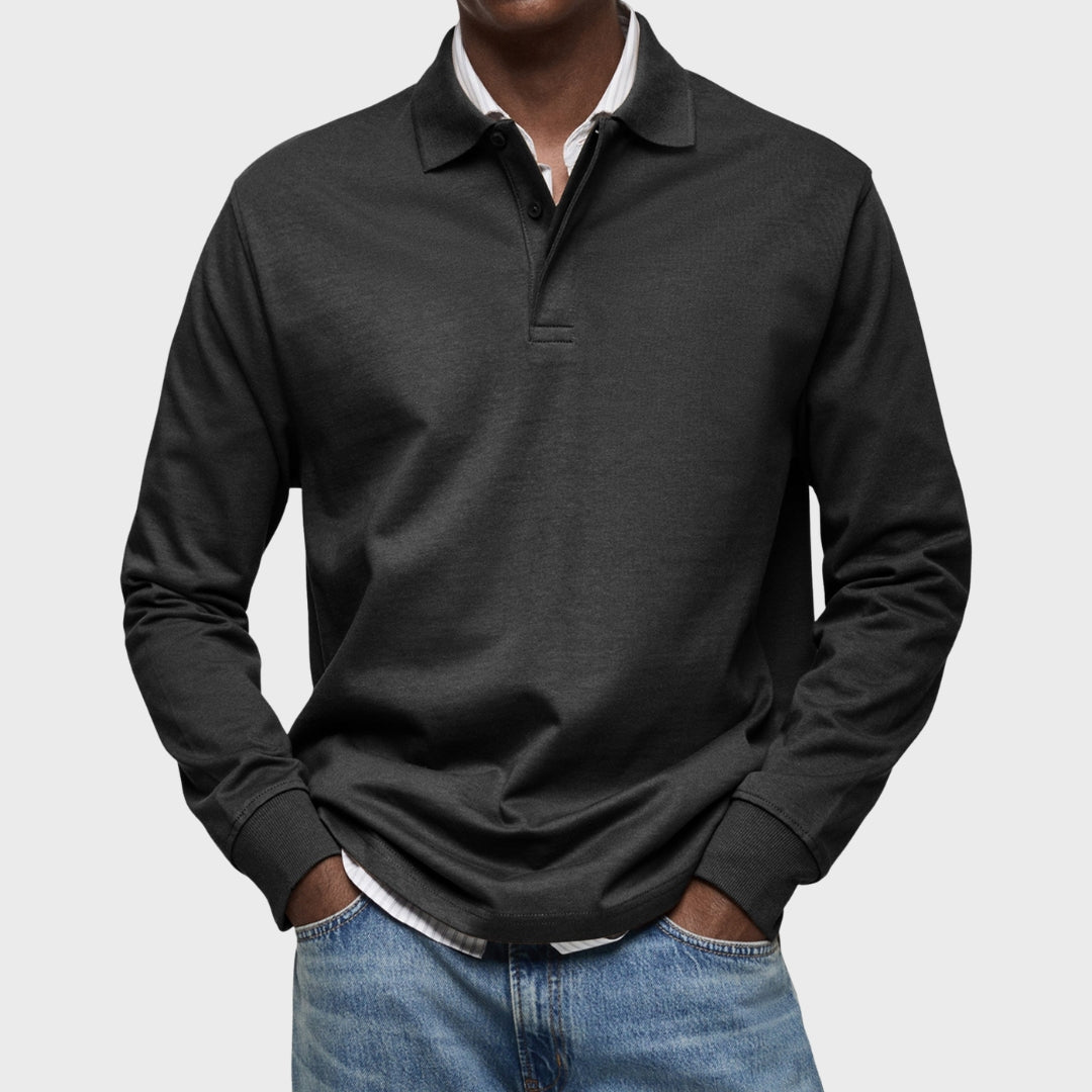 Eduardo - Luksusa Polo Ar Garām Piedurknēm