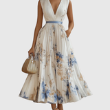 Siena | Elegants Plise Maxi Kleita