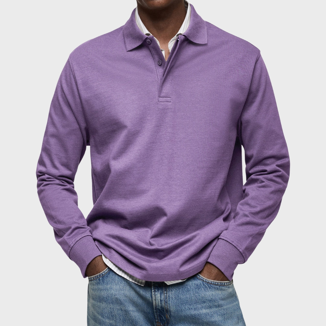 Eduardo - Luksusa Polo Ar Garām Piedurknēm