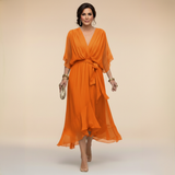 Sorena | Elegants V-veida Maxi Kleita