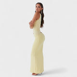Seranella - Asimetrisks maxi kleita