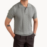 Polo - Tekstūrēta Jacquard Maisījums