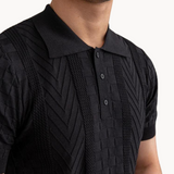 Polo - Tekstūrēta Jacquard Maisījums
