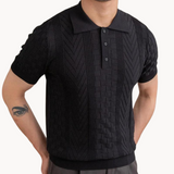 Polo - Tekstūrēta Jacquard Maisījums