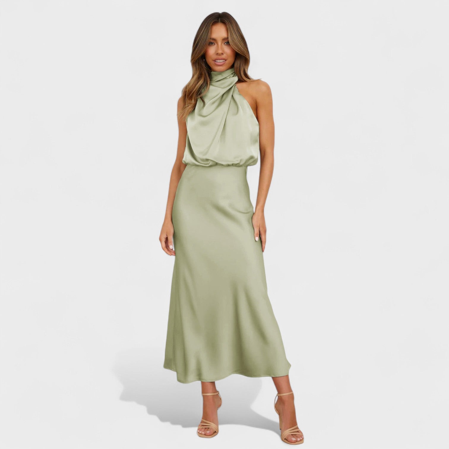 Alba - Kleita Satīna Elegance