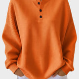 Anne - Vafļu auduma Henley krekls