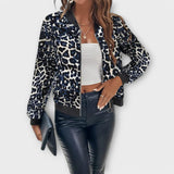 Raquel - Elegants Leoparda Mētelis