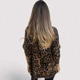 Zlata – Sieviešu ikdienas krekliņš ar leopardu rakstu
