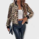 Raquel - Elegants Leoparda Mētelis