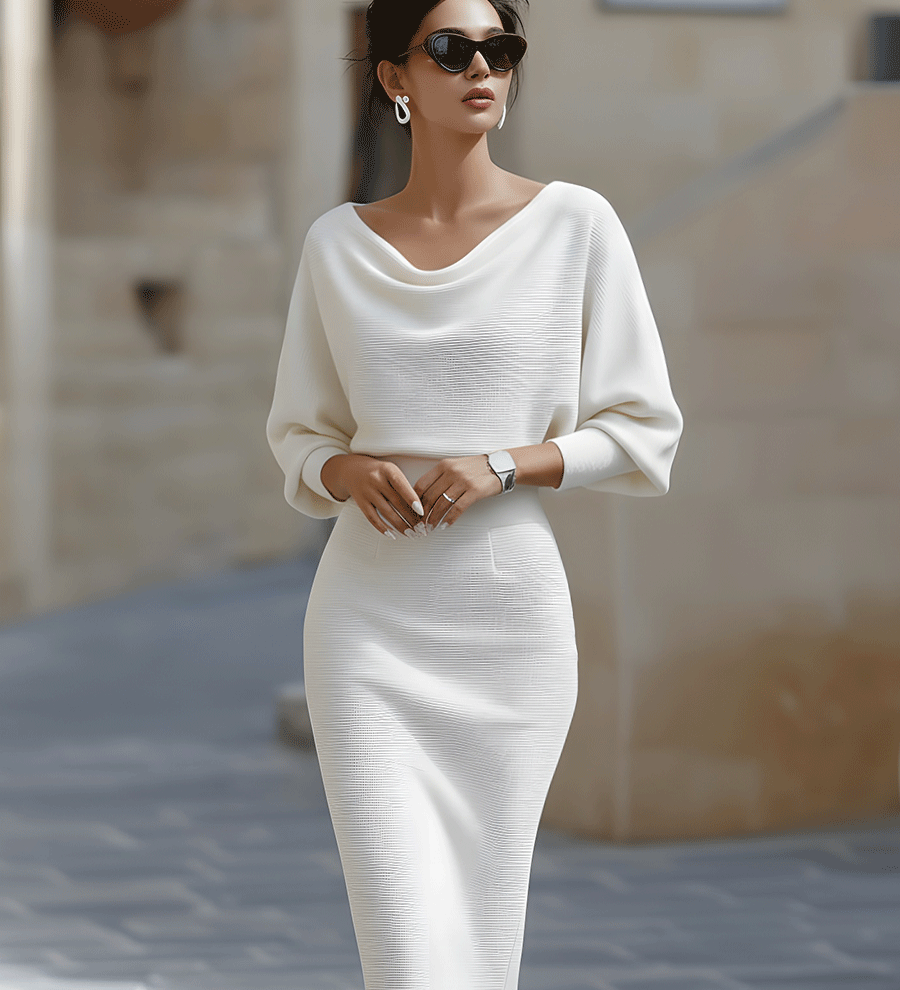 Zinta | Eleganta ikdienas midi kleita