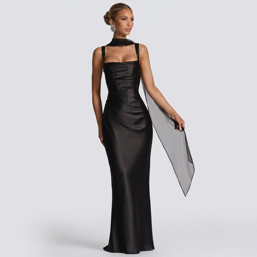 Luana - Elegants Maxi Kleita