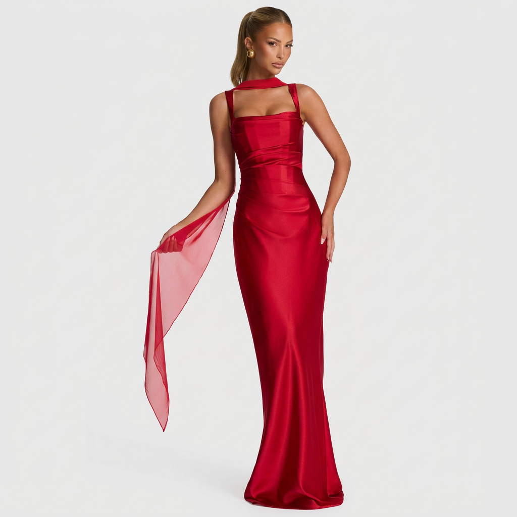 Luana - Elegants Maxi Kleita