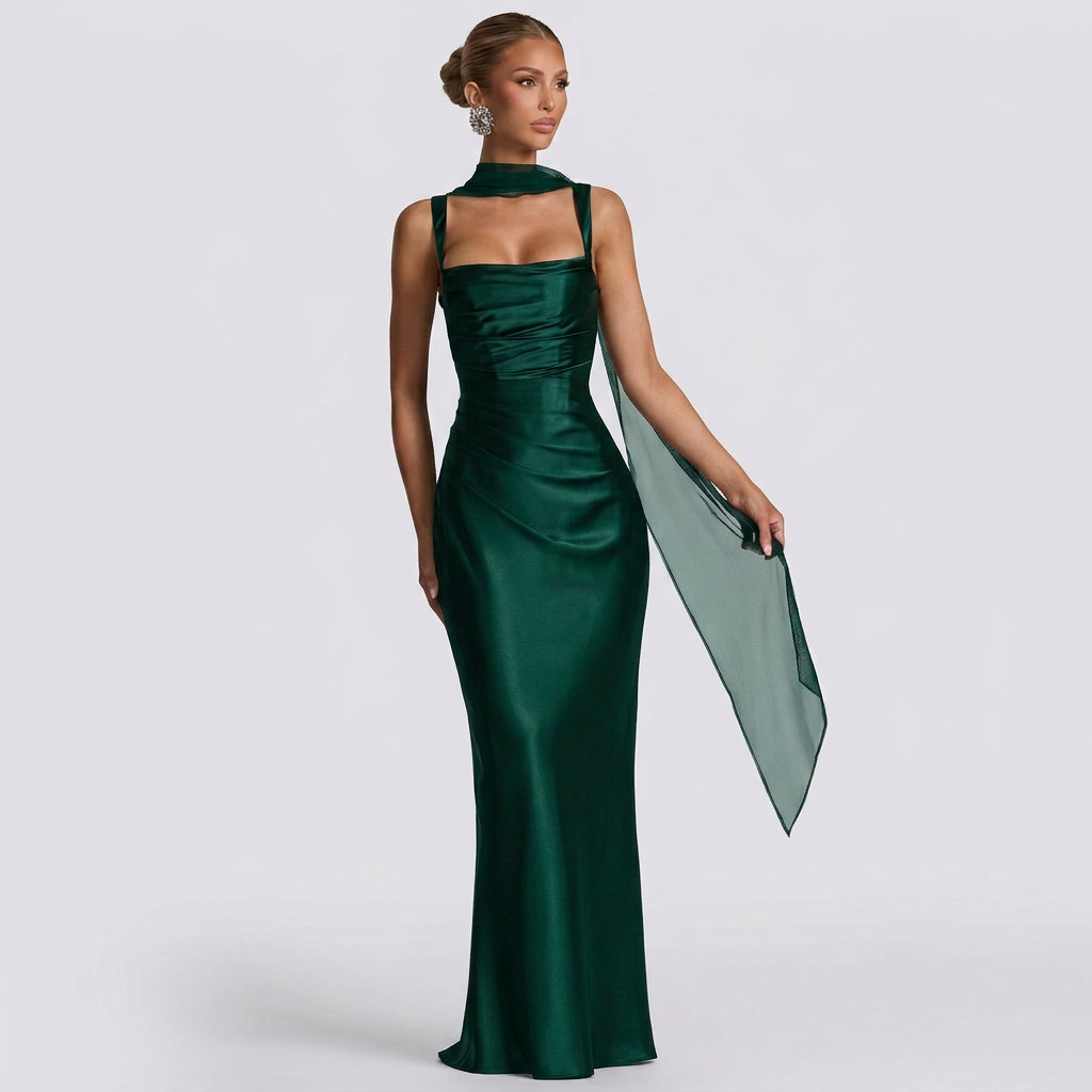 Luana - Elegants Maxi Kleita