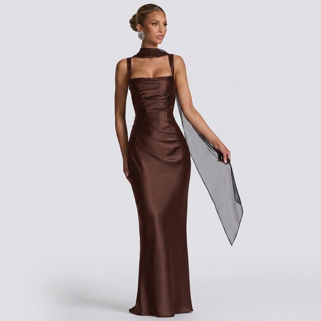 Luana - Elegants Maxi Kleita