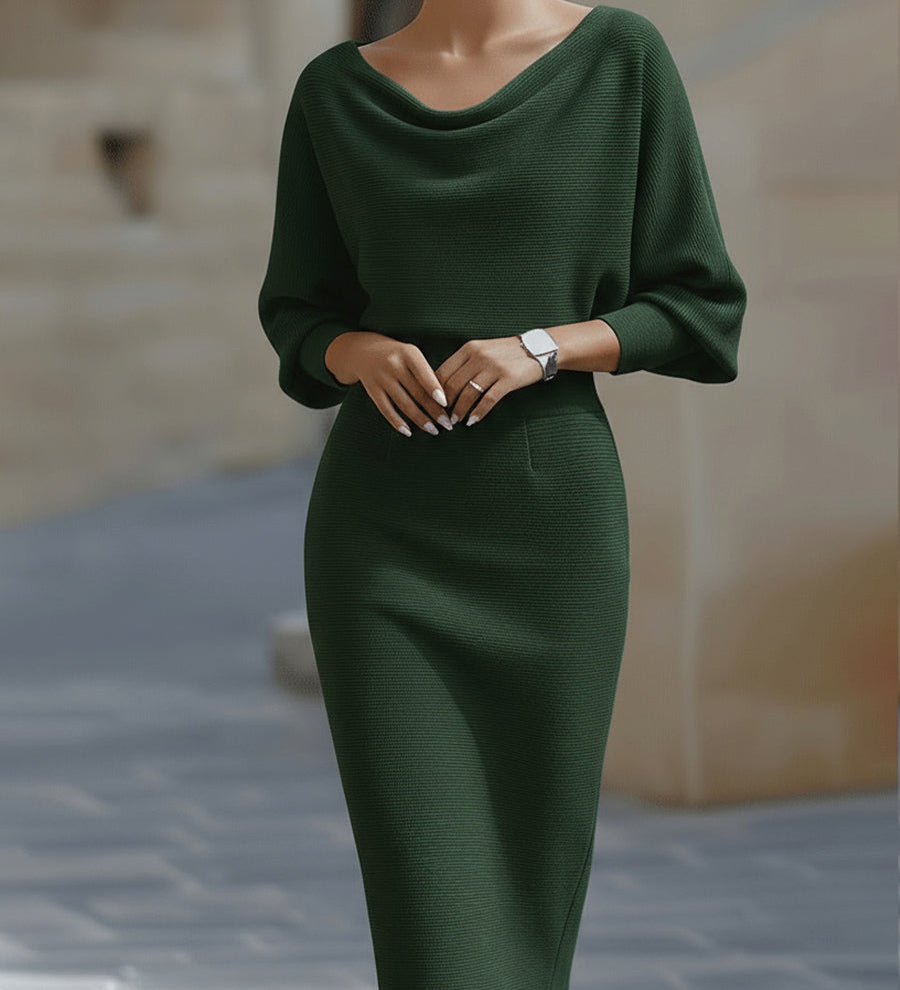 Zinta | Eleganta ikdienas midi kleita