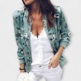 Andreia - Elegants ziedu bomber jakas