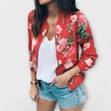 Andreia - Elegants ziedu bomber jakas